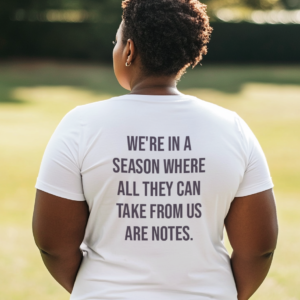 T-shirt One, back view